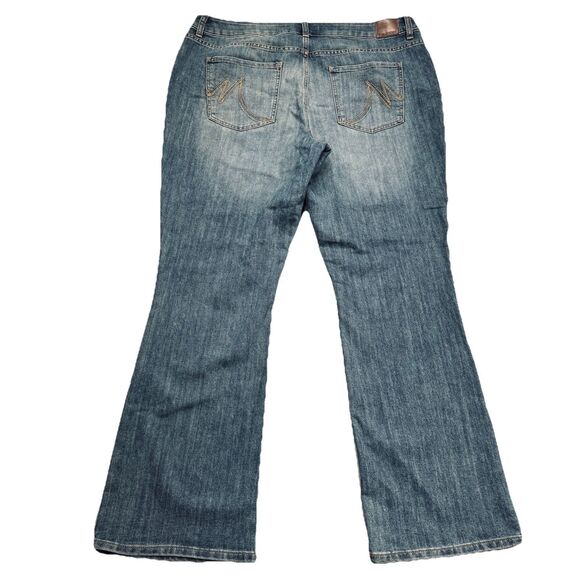 Maurices Bootcut Jeans Plus 20W (40x31) Blue Stretch Womens Denim - Picture 3 of 8